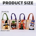 thumbnail image 2 of 7.5“ 4 Pack Cotton Linen Gift Bags, Small Bags for Gifts, Bulk Gift Bags with Handles Gift Bag, 2 of 8
