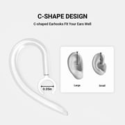 Timekettle Accessories For Wt2 Edge/W3 Translator Earbuds, Including carry case, 1 pair Earbuds tipsk, 3 pairs earbuds hooks