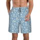 thumbnail image 1 of Balery Floral Retro Style Traje de Baño Estilo Hawaiano para Hombre, Shorts de Secado Rápido con Bolsillos-Medium, 1 of 6