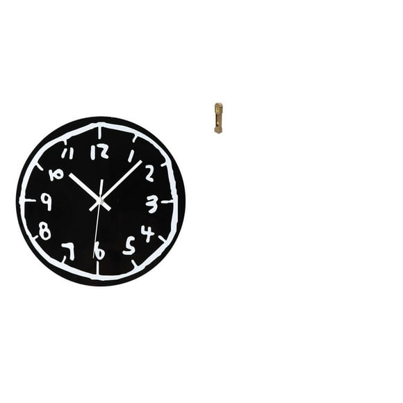 Reloj de pared,Reloj de pared silencioso y decorativo que no hace tictac,Reloj de suelo para casa de muñecas,Reloj de piso para casa de muñecas en miniatura,minimuebles,Reloj de pie para