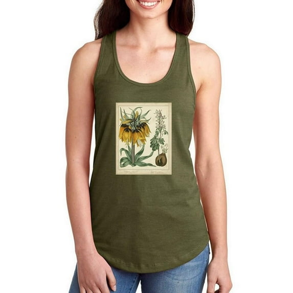 Golden Crown Imperial Racerback Tank Women -Sydenham Edwards Designs, Female x-Small