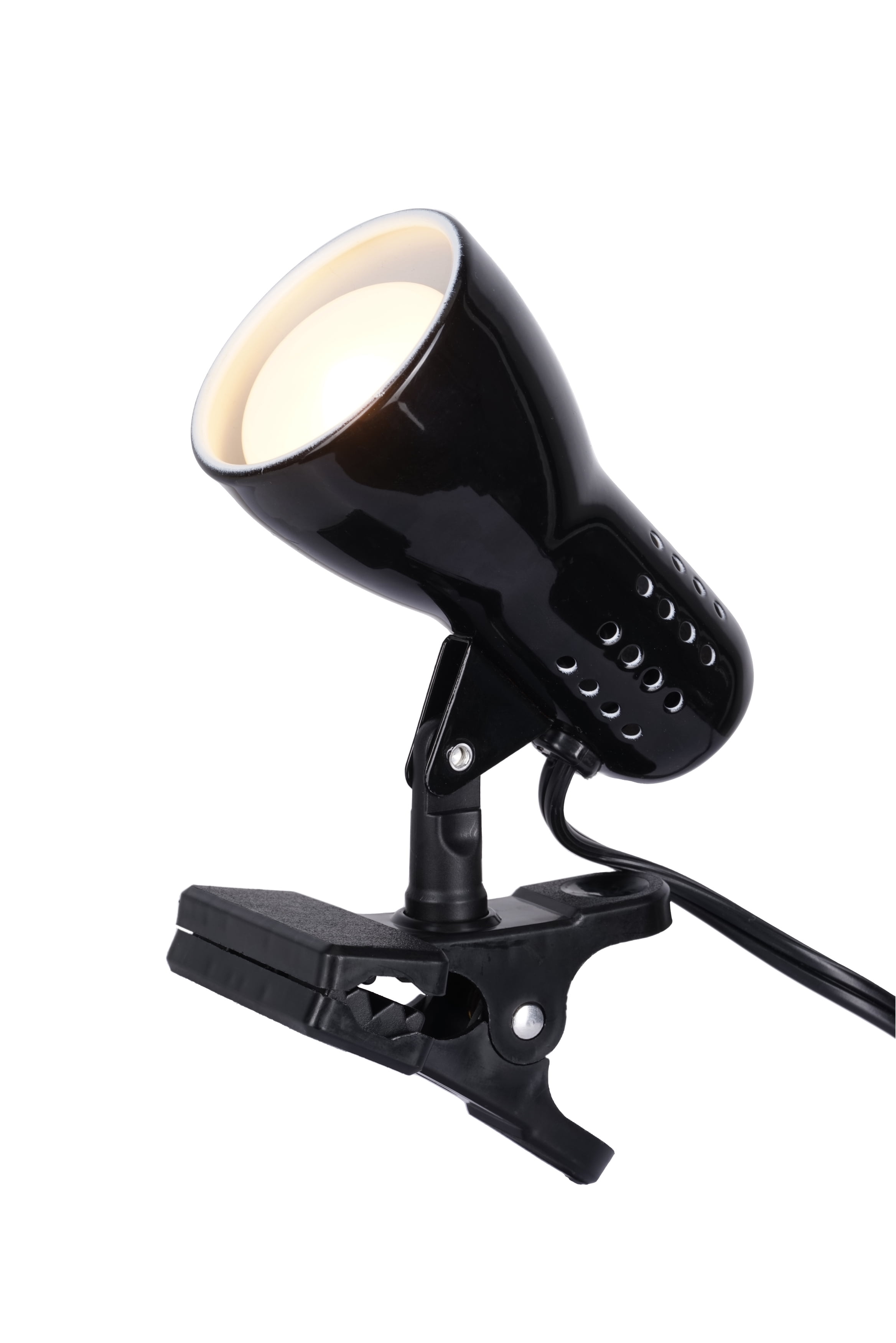 Brandon Mini-Clip Task Lamp - Gloss Black