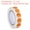Orange, variant on Uxcell Colored Dot Stickers, Color Coding Labels Blank Circle Stickers Adhesive Round Price Stickers Red 1/2"