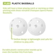 thumbnail image 3 of Pelotas de béisbol de plástico Champion Sports 9, tamaño reglamentario, paquete de 12, 3 of 7