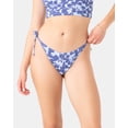 thumbnail image 6 of Roxy Tropic Drift Tie Side Scoop Cheeky - Size M - Color: Blue Combo, 6 of 6