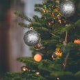 thumbnail image 4 of SHENGXINY 12PCS Christmas Tree Ornaments Balls with Hanging Rings Bright Colorful Decorations for Home,Indoor,Outdoor,Party,Birthday,Festival Ambiance Decoration 0.78Inch Silver, 4 of 6