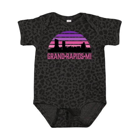 

Inktastic Grand Rapids Skyline Gift Baby Girl Bodysuit