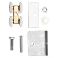 thumbnail image 3 of AURARMLET 2 Sets Sliding Wheel Copper Heavy Duty Trolley Assembly Assorted Color Replacement for Cabinet Sliding Door, 3 of 8