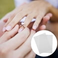thumbnail image 4 of hojas de ajuste de tamaño de anillo práctico, medidor de tamaño de joyería invisible para anillos sueltos, 4 of 5
