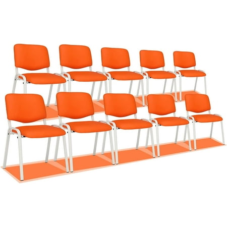 vingli orange waiting room chairs product