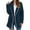 Navy, variant on Womens Jackets Casual Lightweight New Womens Winter Long Sleeve Cardigan Solid Fleece Full Zipper Hooded Jacket Coats Outerwear with Pocket Army Green 3XL