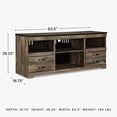 thumbnail image 3 of Signature Design by Ashley Trinell 63" TV Stand in Brown, 3 of 8