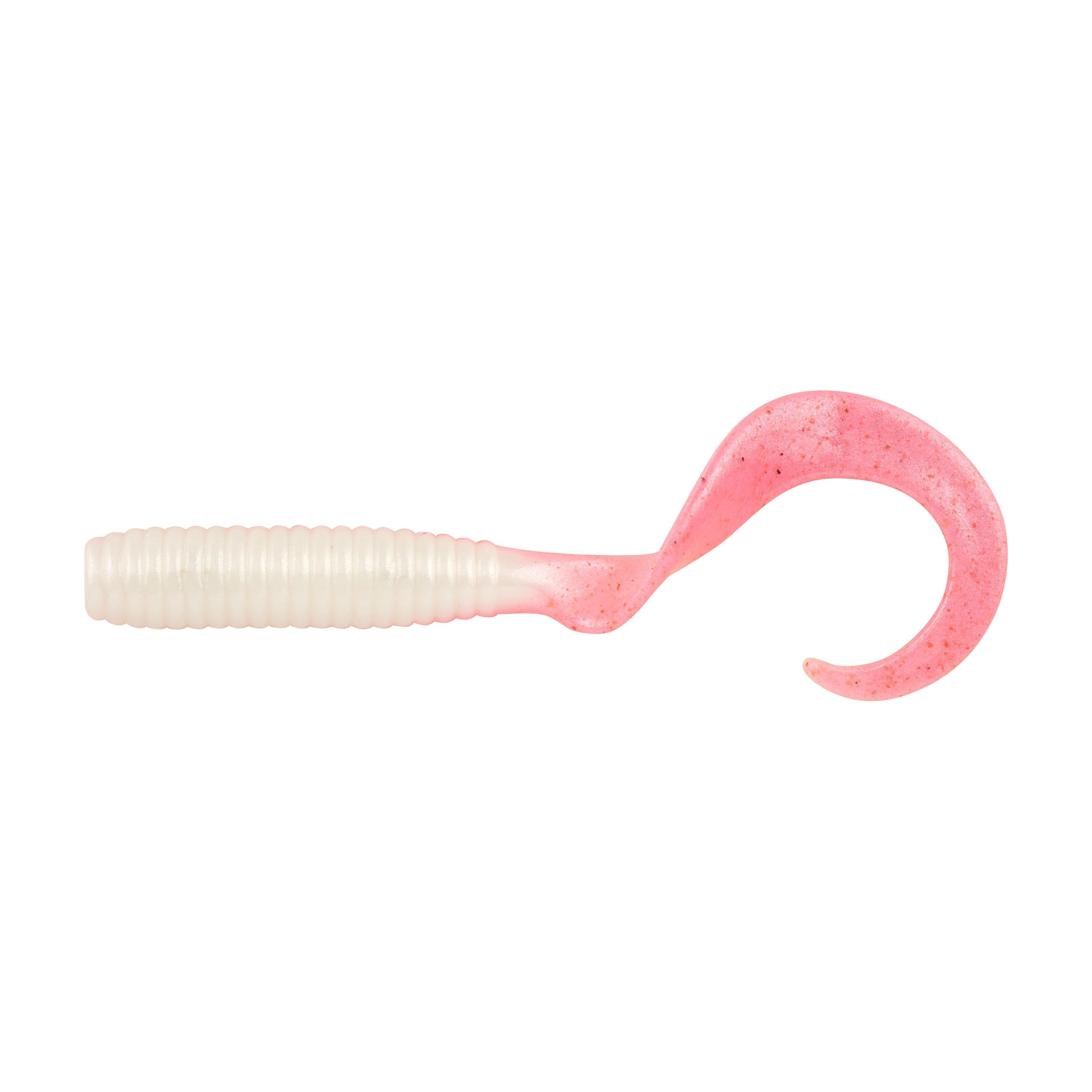 Berkley Gulp! Alive!® Saltwater Grub, 4 in, Pink Shine