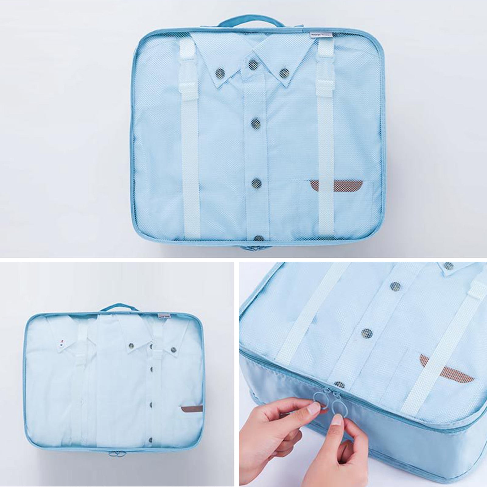 Packing Cubes for Suitcases 10Pcs Luggage Organizers Bags for Travel Waterproof Packing Cube Storage Bags for Suitcases