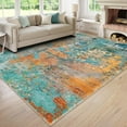 thumbnail image 6 of Moynesa 6'x9' Area Rug for Living Room Modern Abstract Bedroom Rug Machine Washable Low Pile Soft Mat Indoor Stain Resistance Accent Dining Carpet for Dining Room Table Apartment,Rosy, 6 of 7