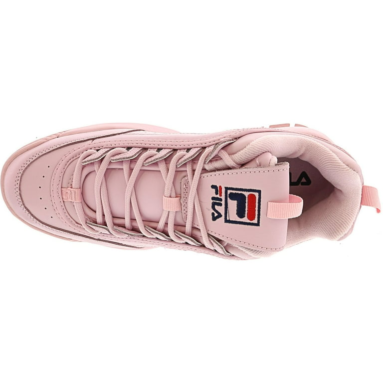Fila Women s Disruptor Ii Embroidery Chalk Pink Chalk Pink Ankle