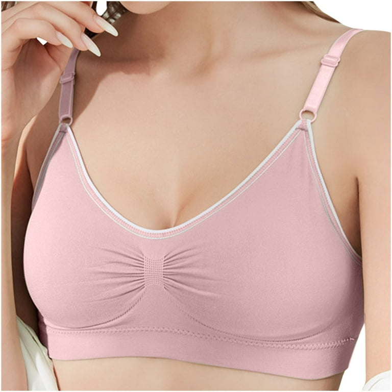Levmjia Sports Bras Lingerie For Women Plus Size Clearance Women Small  Breasts Gathered Sexy Sleep Bra Non-marking Shockproof Running Vest Sports  Underwear 