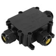 thumbnail image 2 of Outdoor Waterproof Junction Box, Electrical Cable Connector Box 3 Way Junction Box  For Worker For Home For Outdoor, 2 of 8