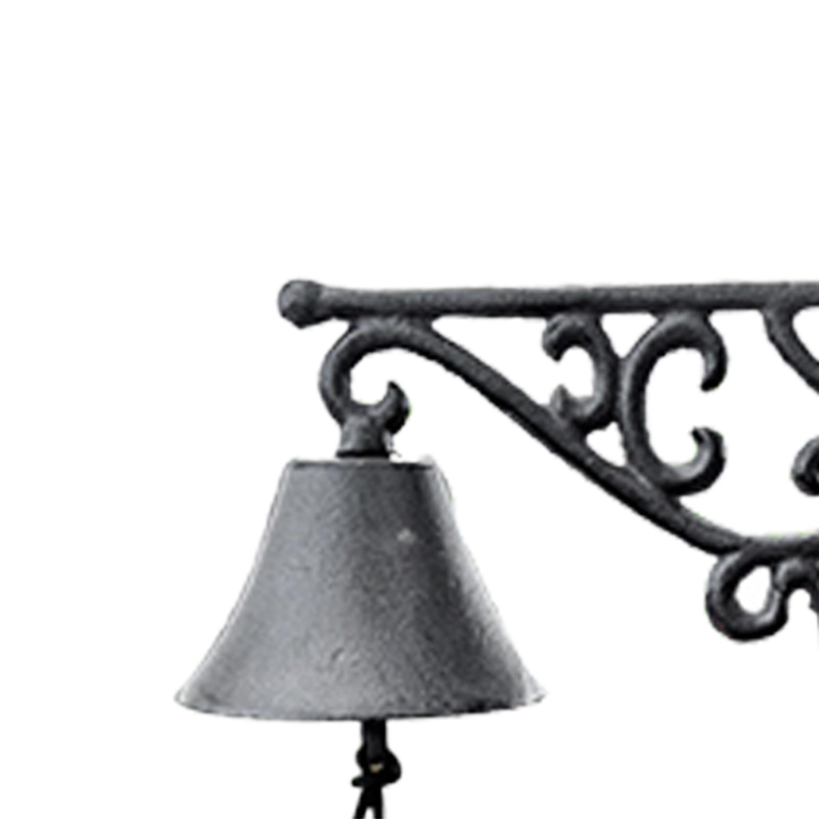 TISHITA Outdoor Dinner Bell Gate Bell Decorative Indoor Decoration Welcome Sign Hanging Bell Entry Door Bell Solid for Garden
