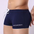 thumbnail image 4 of Lefu Men Boxer Sexy Fashion Tether Hot Spring Shorts Quick Dry Boxer Swimming Shorts, 4 of 9