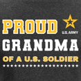 thumbnail image 3 of CafePress - Proud Grandma Of A Soldier White And Gold Long Sleeve T Shirt - Women's Long Sleeve Graphic Tee Casual Fit, 3 of 4