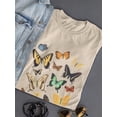 thumbnail image 3 of Collected Flutter Iii T-Shirt Women -Victoria Barnes Designs, Female 4X-Large, 3 of 4
