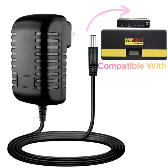 5V AC Adapter Compatible with Everstart Maxx K05 Jump Starter Protector 600 Amps Power Cord
