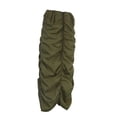 thumbnail image 6 of KOMOO Women Long Cargo Skirts Drawstring Pleated Baggy Long Skirt Vintage Aesthetic Harajuku Skirts, 6 of 9