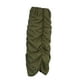 thumbnail image 5 of TRKIYQC Falda de Color Sólido para Mujer, Cordón Plisado Ajustable Elástico Cintura Alta Medio Vestido Casual Ropa Diaria TRKIYQC Casual, 5 of 9