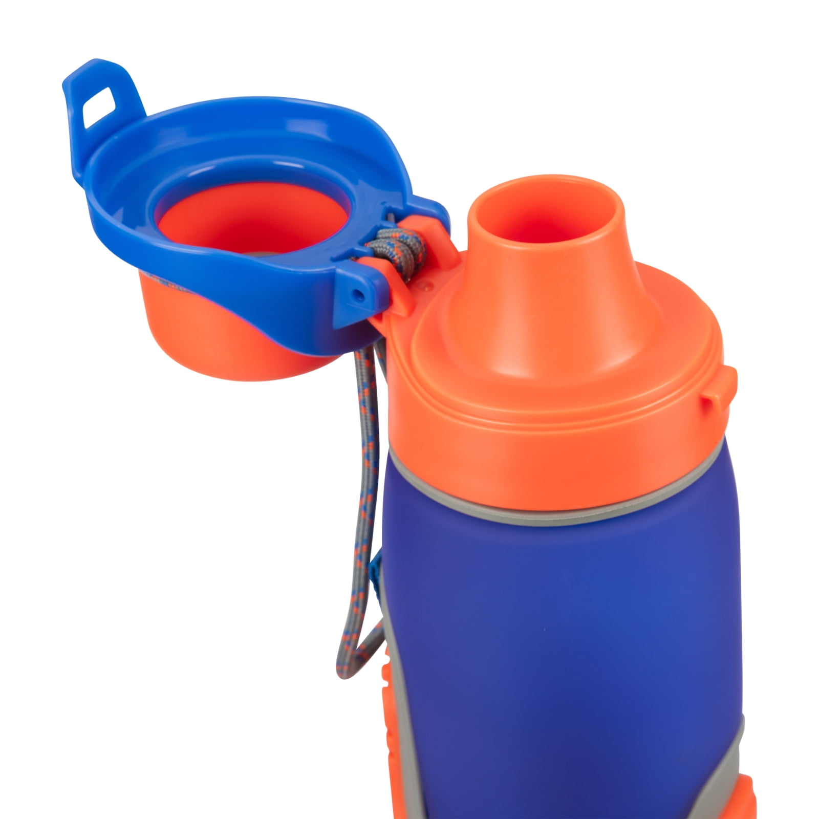 Cool Gear 16 oz Treadz Kids Chugger Water Bottle - Blue/Orange 2 Pack