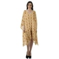 thumbnail image 2 of Moomaya Kaftan de Plage Couvre-Maillot Bikini Femme Robe Midi en Georgette Caftan Court, 2 of 4