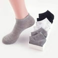 thumbnail image 5 of Lot 12 Pairs Ankle Athletic Socks Low Cut No Show Quarter Mens Womens Cotton USA, 5 of 6