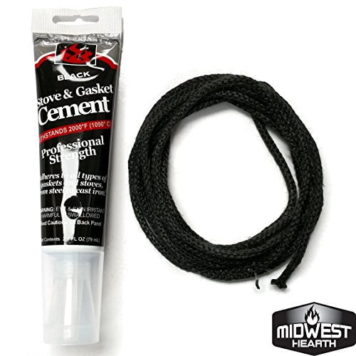 Midwest Hearth 3427 Glass Panel Stove Gasket Kit for Vermont Castings