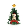 thumbnail image 2 of Adorno de Resina para Luz de Noche de Árbol de Navidad y Estrella de oso onlyliua, 2 of 7