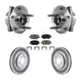 thumbnail image 1 of Transit Auto Front Hub Bearing Assembly Coated Disc Brake Rotors and Ceramic Pads Kit for Car Chevrolet Cruze Volt Bolt EV KBB-121497, 1 of 11