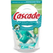 Cascade 4X Concentrated New Zealand Springs Scent Actionpacs, 20.3 oz, 32ct