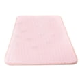 thumbnail image 2 of 【Curated Selection】Dish Drying Mat 20 X 15 Inch Absorbent Microfiber Dishes Drainer Mats Large Size Dish Drying for Kitchen Counter Rack Countertops, Kitchen Drying Mat, Pink, Style A, 38*50Cm, C, 2 of 5