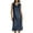 Black, variant on OSOLU Solid Color Women Elegant Casual Dress V-Neck A-Line Sleeveless Midi Dress With Satin Trim For Daily Wear Party Events Fashionable Sundress Dresses For Women 2025 Elegant Classy
