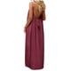 thumbnail image 2 of Vestido de Verano Casual de Mujer Cuello Redondo Sólido sin Mangas Mini Sling Vestido sin Espalda para las Mujeres, 2 of 5