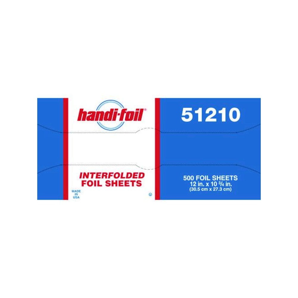 Handi-Foil HFA 51210 10.75 in. x 12 in. Interfold Sheets (3000/Carton)