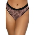 thumbnail image 2 of Curvy Couture Sheer Mesh High Cut Thong 1312, 2 of 18