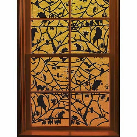 Halloween Window Cling 1/pkg-24"x36" Hau