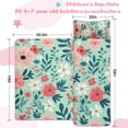 thumbnail image 5 of Pioneer Flower Floral Print Pattern Toddler Nap Mats for Kids Preschool,Sleeping Mat Bag or Kids,Toddler Sleeping Bag,Toddler Nap Mat or Daycare, 5 of 6