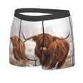 thumbnail image 2 of Naloa Yak Print Mens Underwear - Boxers for Men, Classic Briefs for Men, 2 of 9