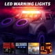 thumbnail image 4 of Rectangular LED Tail Light Bar Brake Indicator Rear Bumper Flowing Turn Signal Lamp DRL for Pickup T, 4 of 5