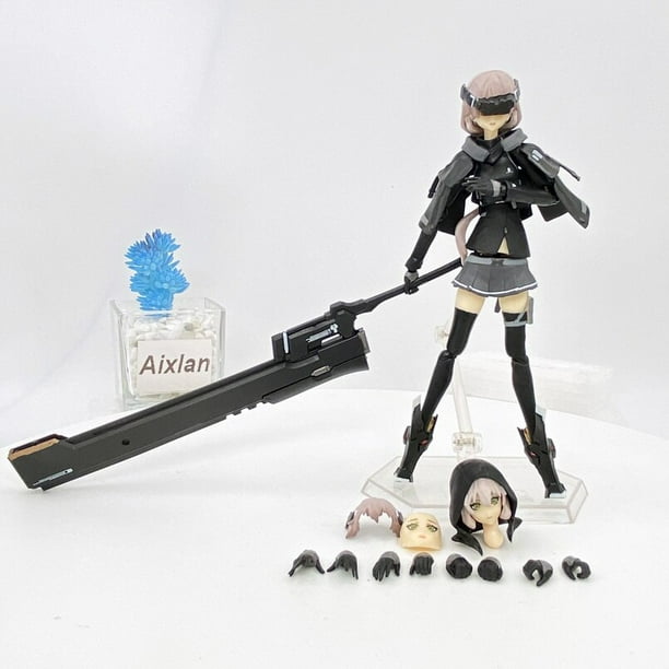 Figma-figura de acción de PVC para niñas, juguete de 17CM, estatua de juego, modelo de colección, regalo, 422 Gong Bohan LED