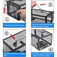 thumbnail image 4 of Gingbau Live Chipmunk Rat Trap Humane Vole Mouse Cage Trap, 4 of 14