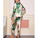 thumbnail image 1 of Conjunto de pijama suave Nikou con escote en V para mujer, 1 of 5