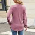thumbnail image 6 of Towmus Womens Sweaters Dressy Pleated Womens Tunic Tops Casual Blouses Fashion Long Sleeve Shirts for Women, 6 of 6