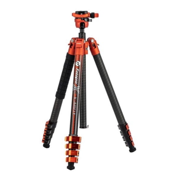 Trípode Fotopro X-Airfly Lightweight Travel 160 cm naranja